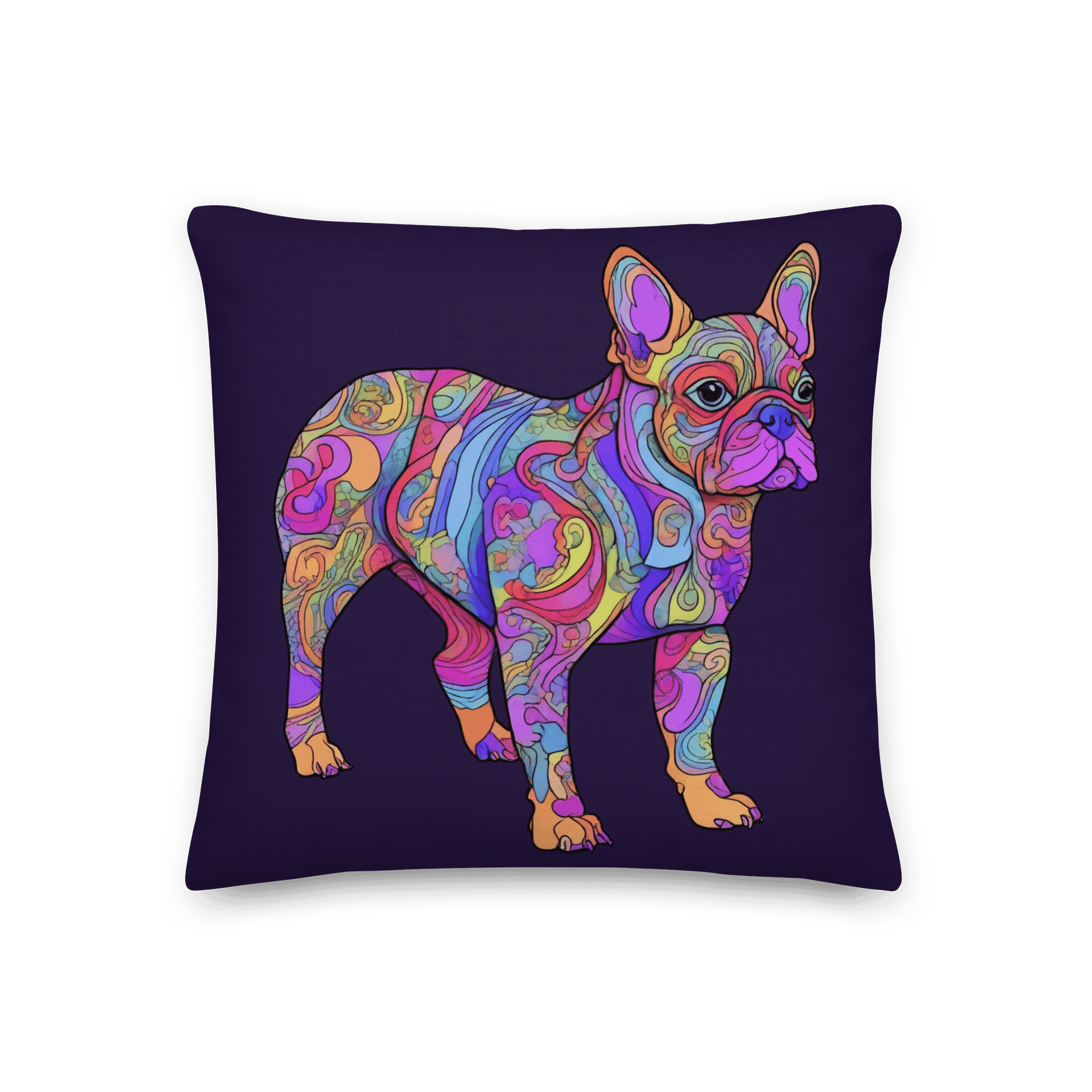Groovy Frenchie #1 - Pillow product image (1)