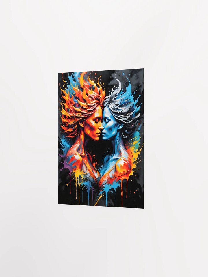 Poster - Fire and Ice 1 product image (2)