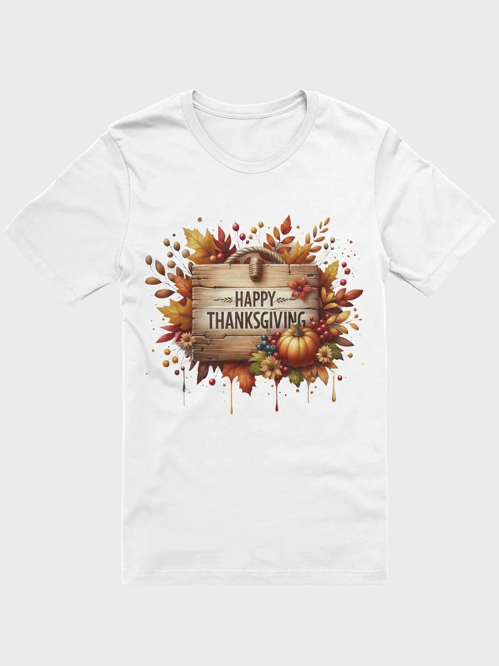 Autumn Harvest Happy Thanksgiving T-Shirt product image (2)