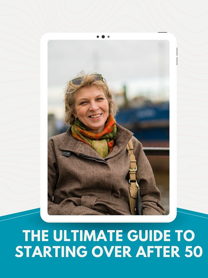 Starting Over After 50-The Full Guide! product image (1)