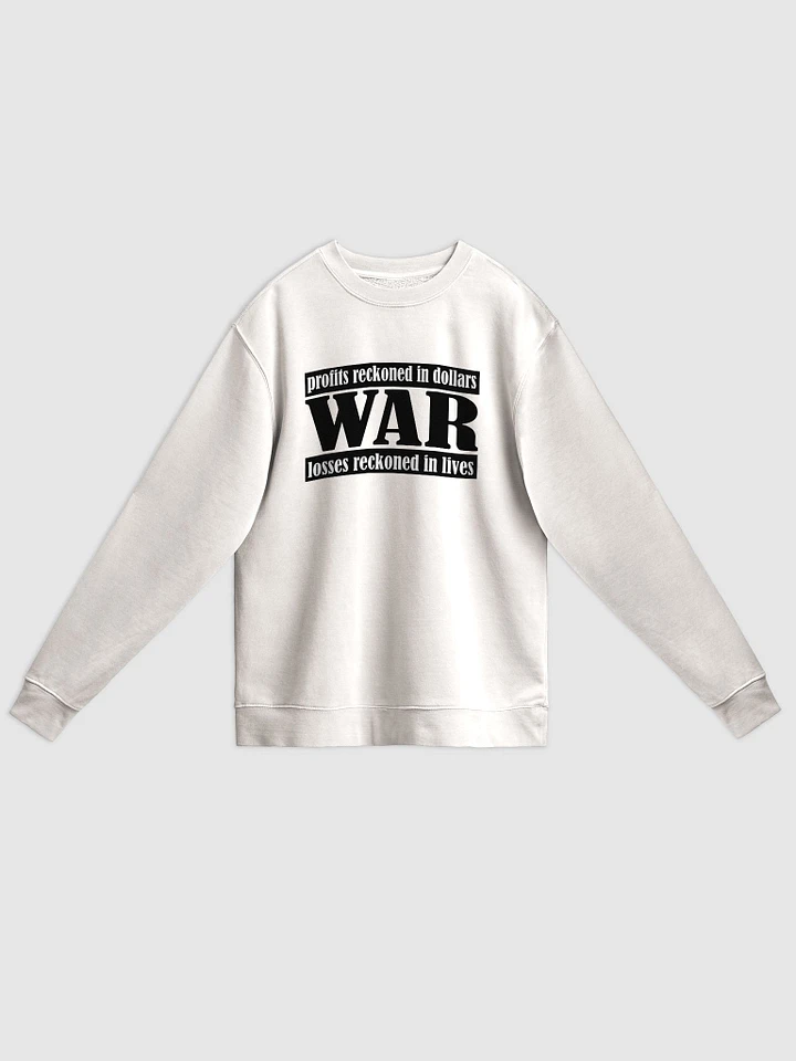 The Cost Of War - Independent Trading Co. Unisex Midweight Pigment Dyed Sweatshirt product image (12)