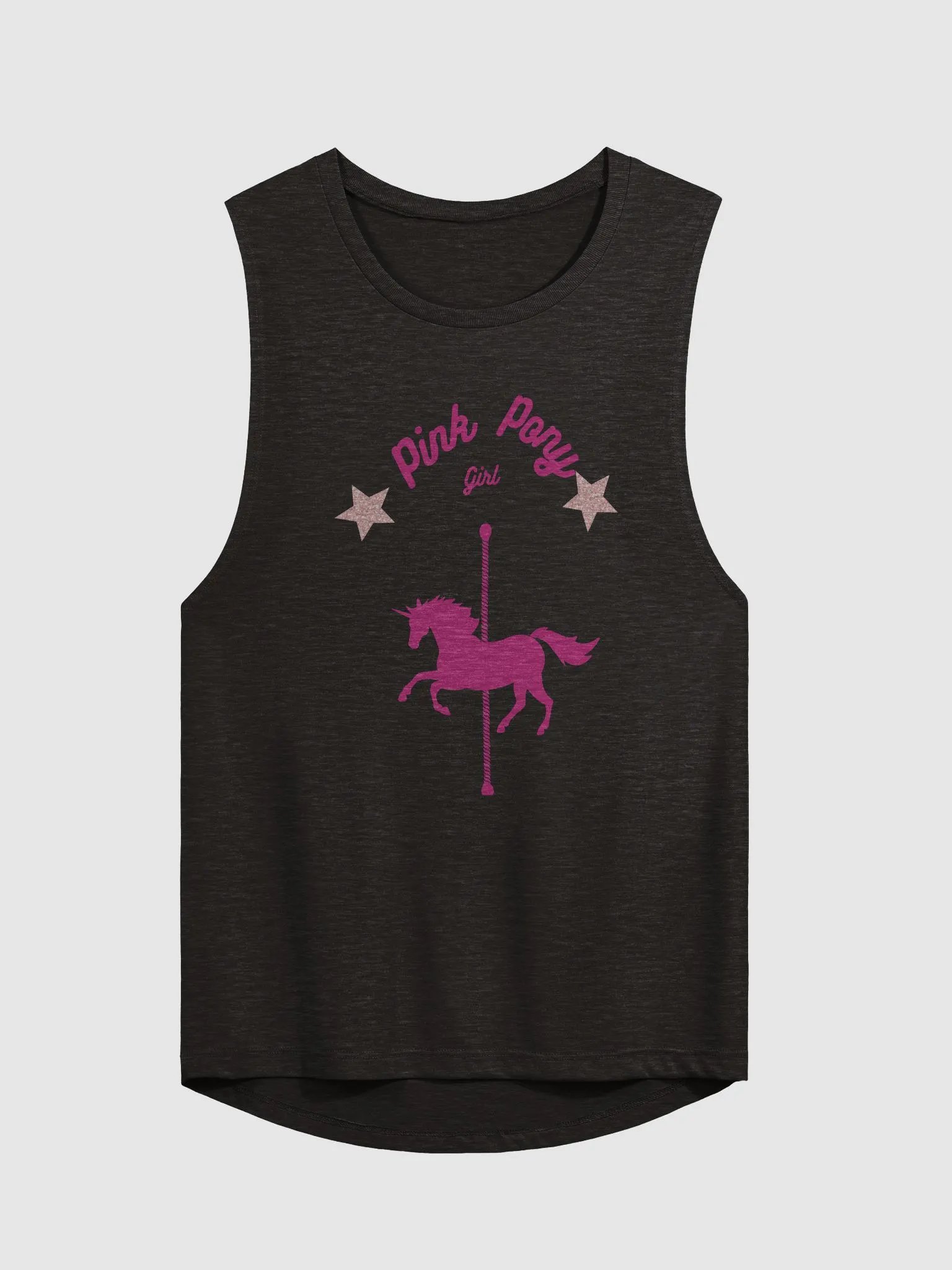 Pink Pony Muscle Tank product image (2)