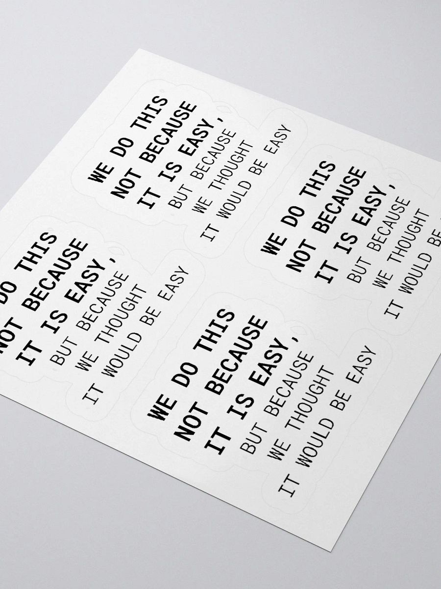 WE DO THIS - STICKER product image (10)