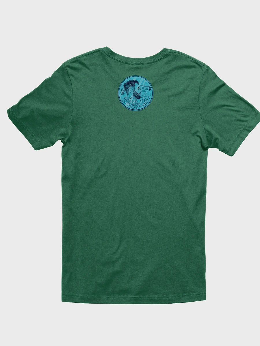 This Shit More Than A Game Shirt (Green and Light Blue) product image (2)
