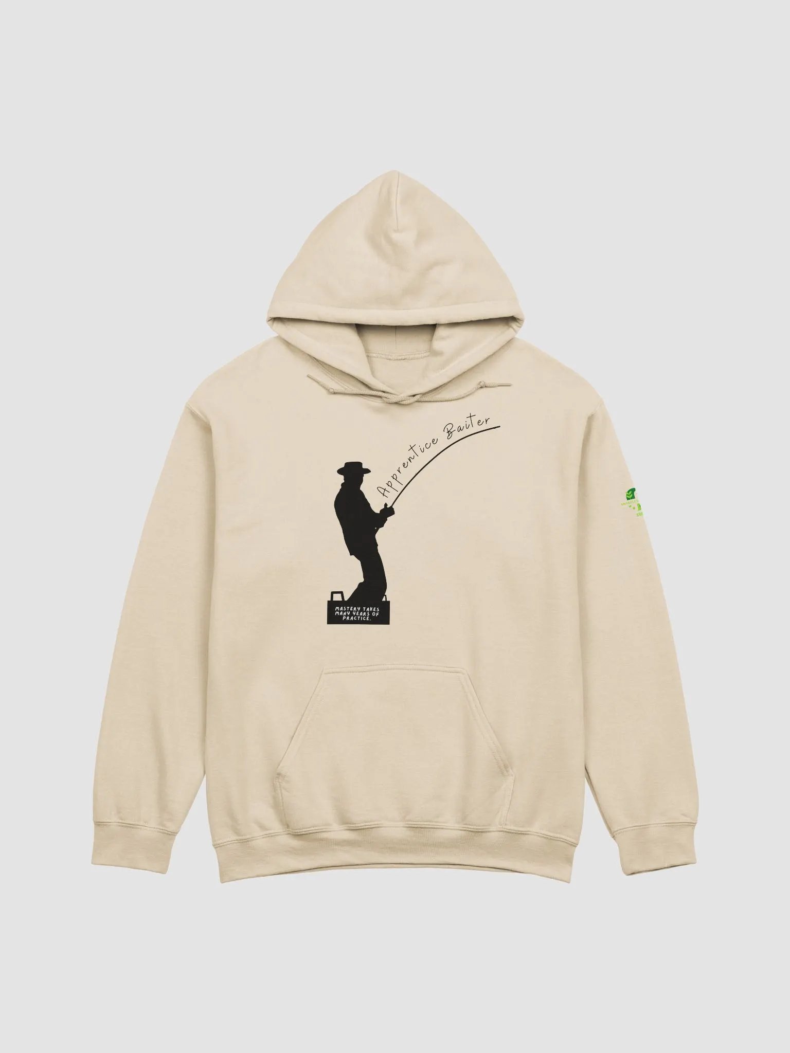 Apprentice Baiter - Mastery Takes Many Years of Practice Fishing Hoodie product image (64)
