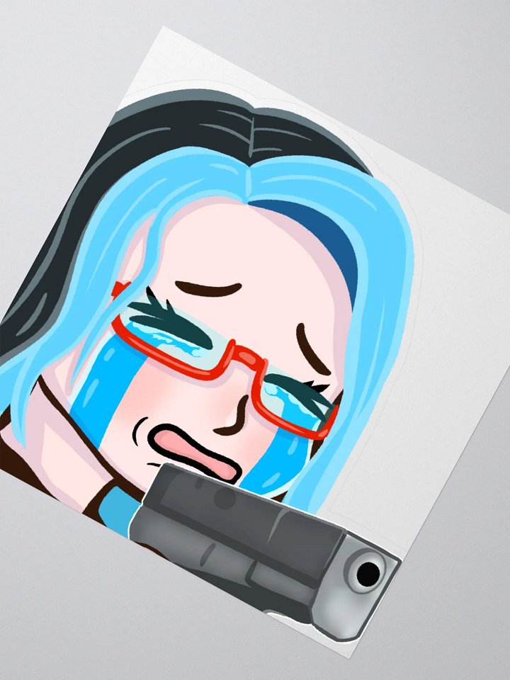 NayNay shooty Mcshootface sticker product image (2)