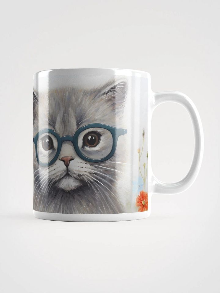 Smarty Cat Glasses Mug product image (1)