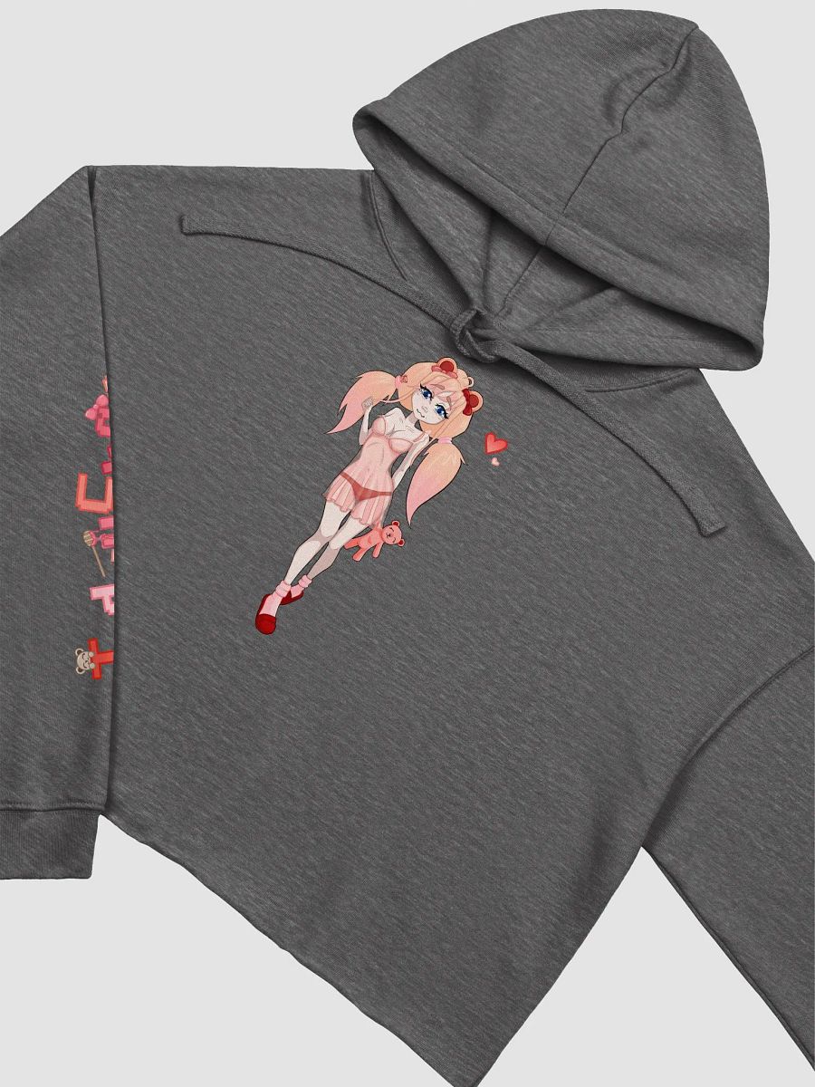 Valentine PJs Teddy Cropped Hoodie product image (14)