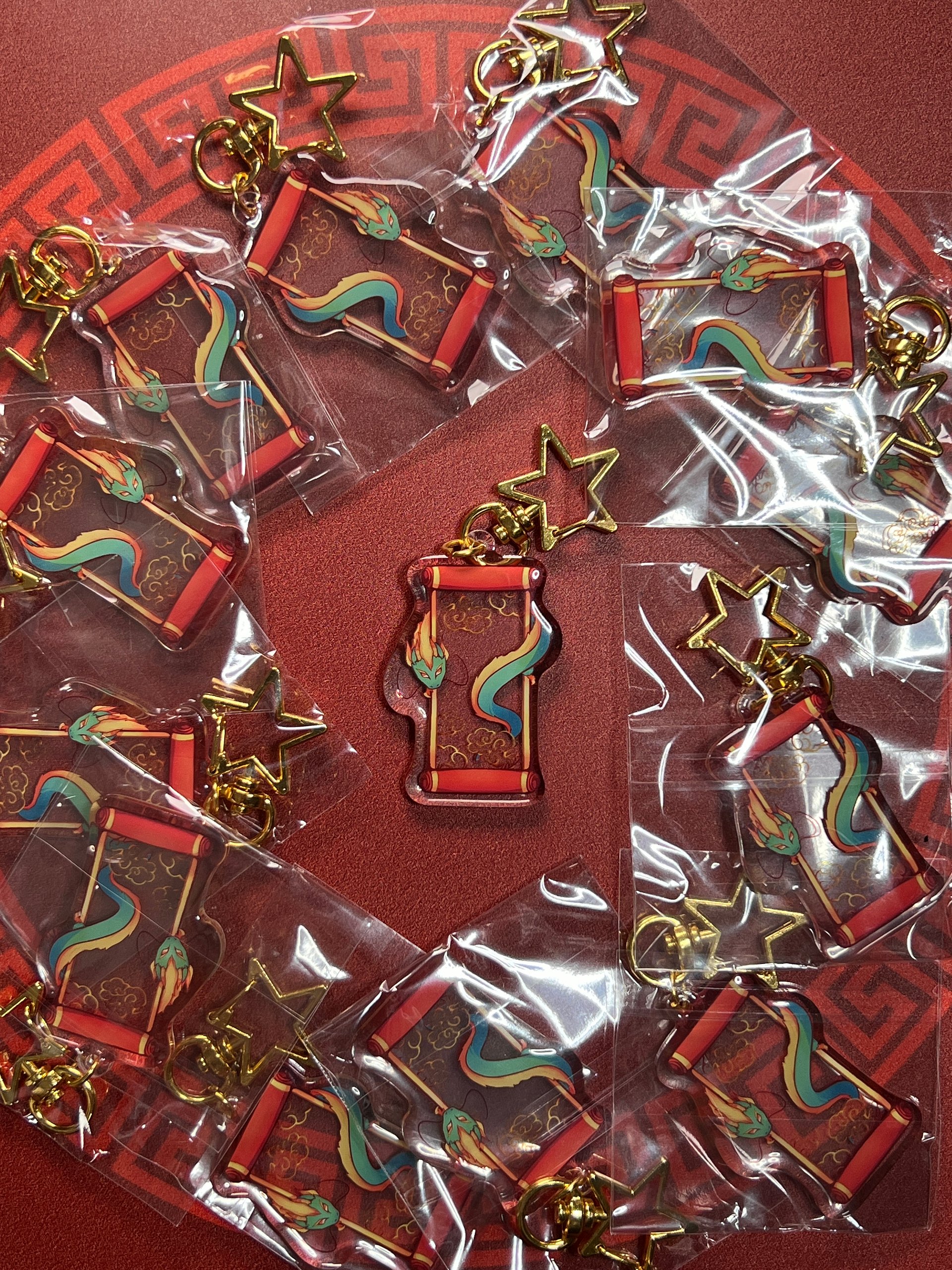 Year of the Dragon Scroll - Charm product image (3)