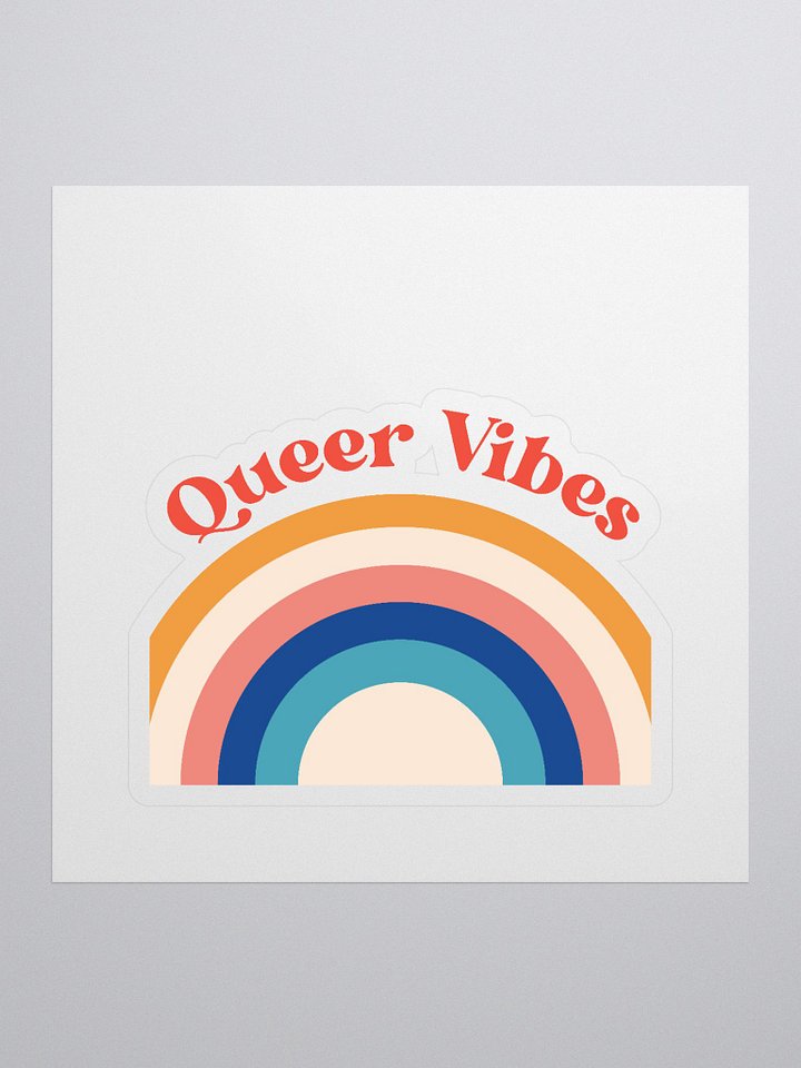 Queer Vibes sticker product image (1)
