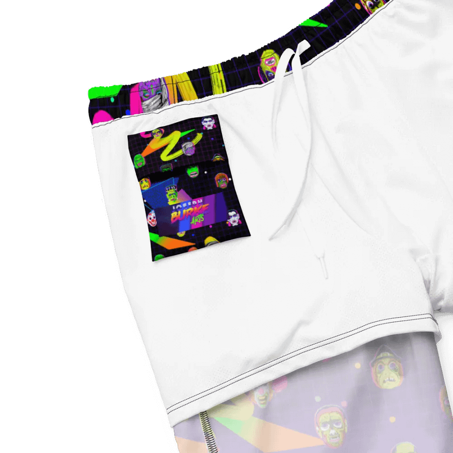 Horror Icons Swim Trunks product image (9)
