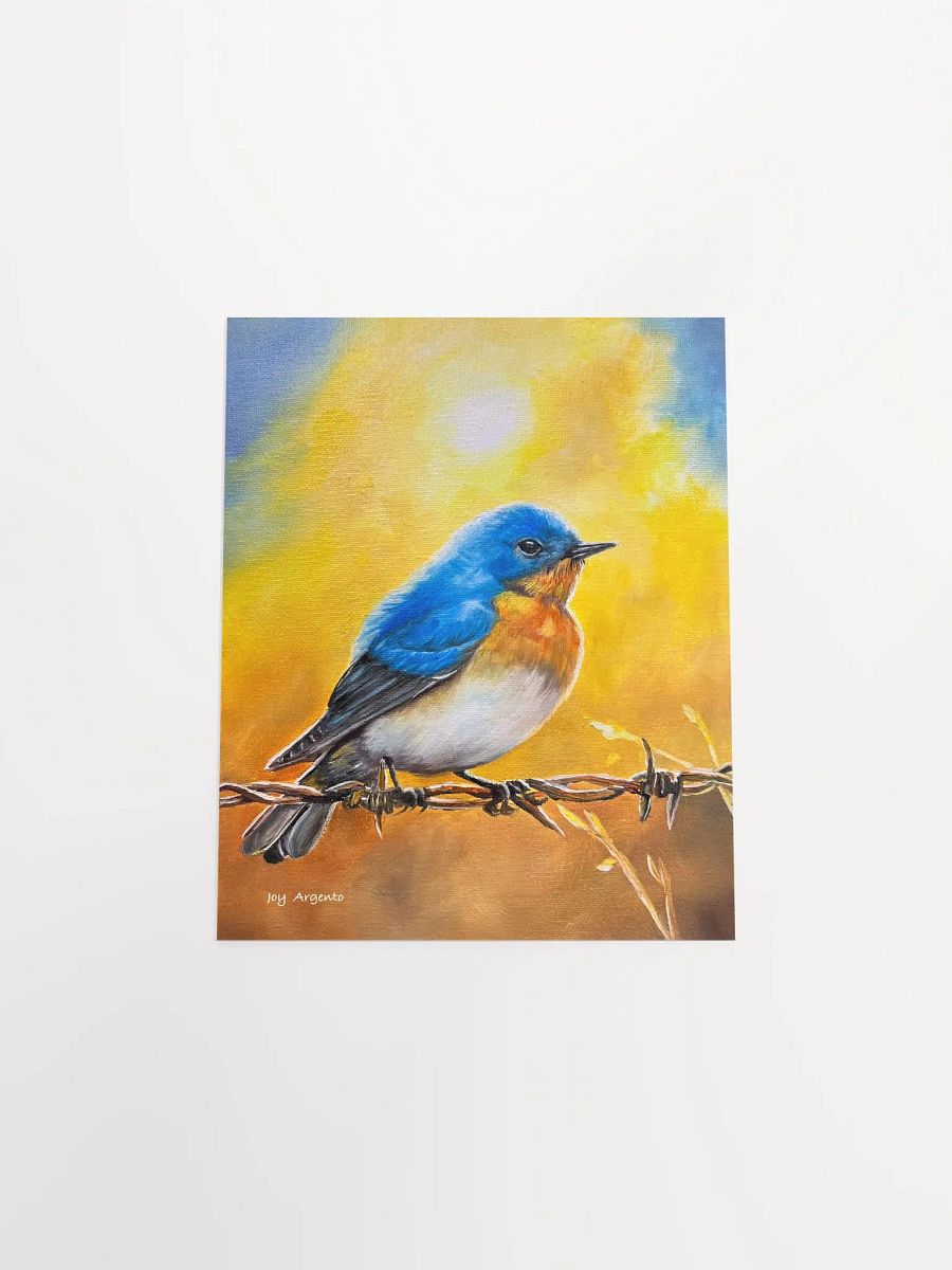 Bluebird Visitor Print product image (4)