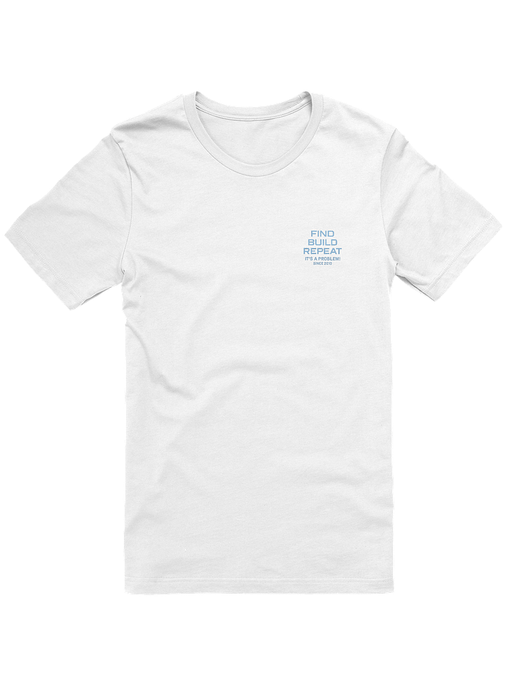 FIND BUILD REPEAT T-Shirt – Blueprint Glow Edition | IT’S A PROBLEM!® product image (1)
