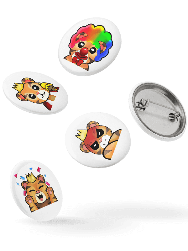 TheMafiaQueen Royal Pin Button Set product image (14)