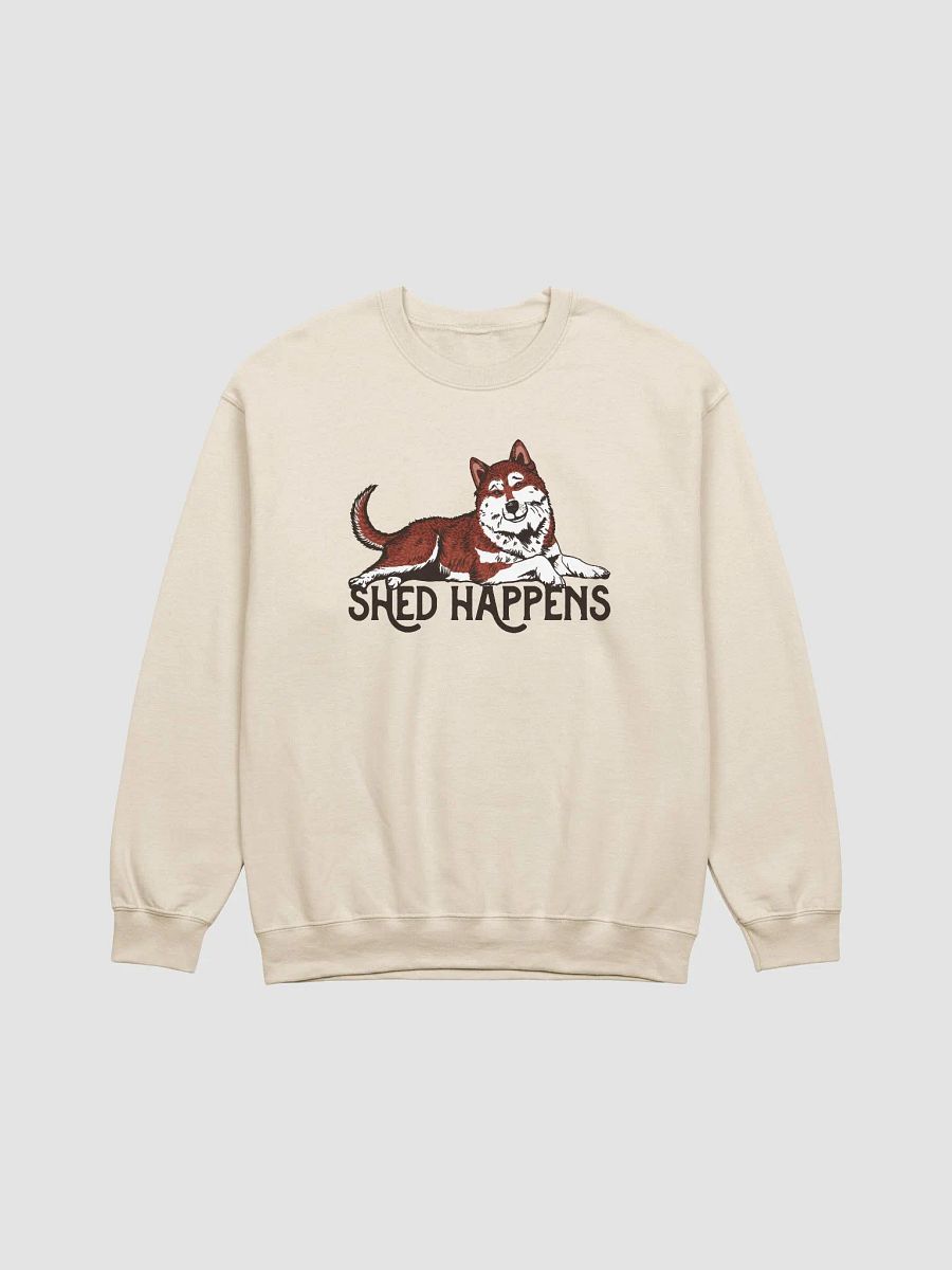 Shed Happens Sweatshirt of a Siberian Husky(Red) | Funny Shirt for Siberian Husky Paw-rents product image (20)
