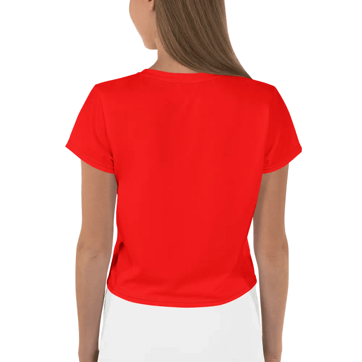 Women's Red Crop T-Shirt product image (2)
