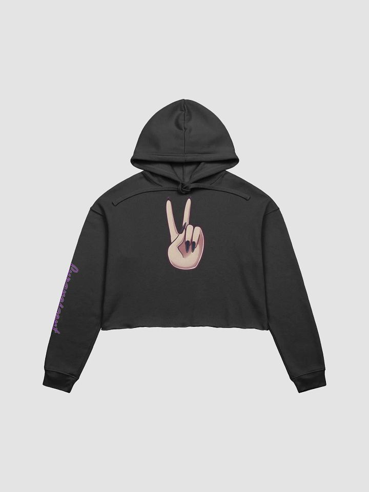 Peace Crop Hoodie product image (1)