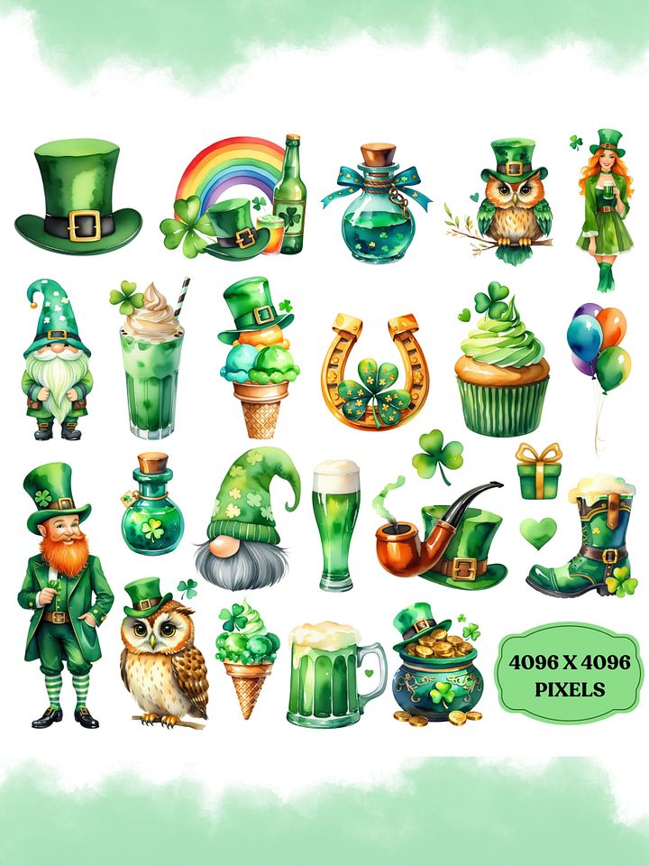 45+ St. Patrick's Day Clipart Bundle product image (2)