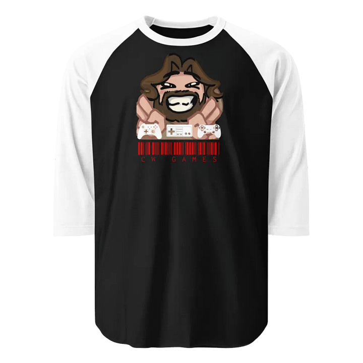 CW GAMES gamer's Delight Raglan Tee product image (1)