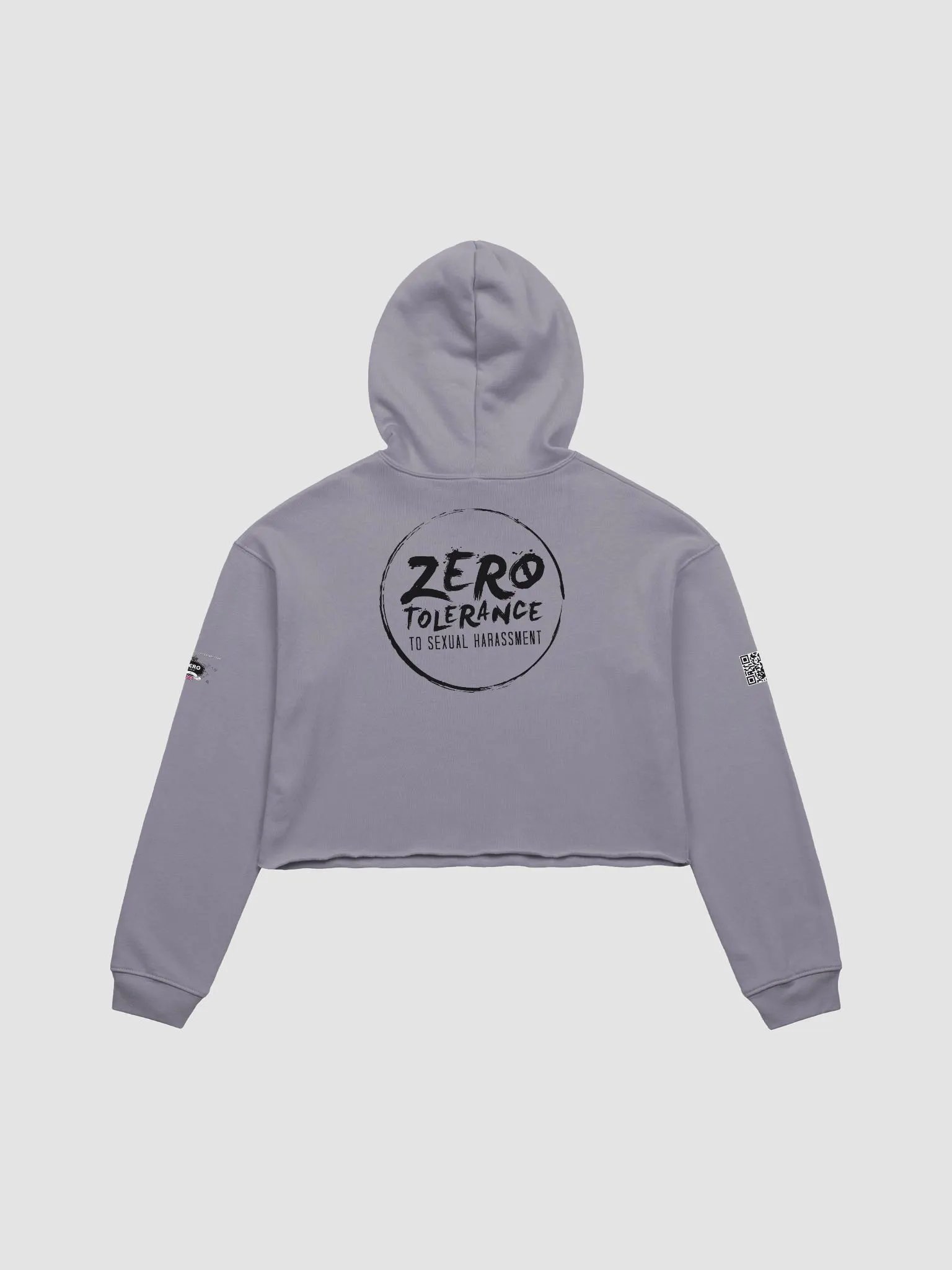 ZERO tolerance Bella+Canvas Fleece Crop Hoodie product image (7)