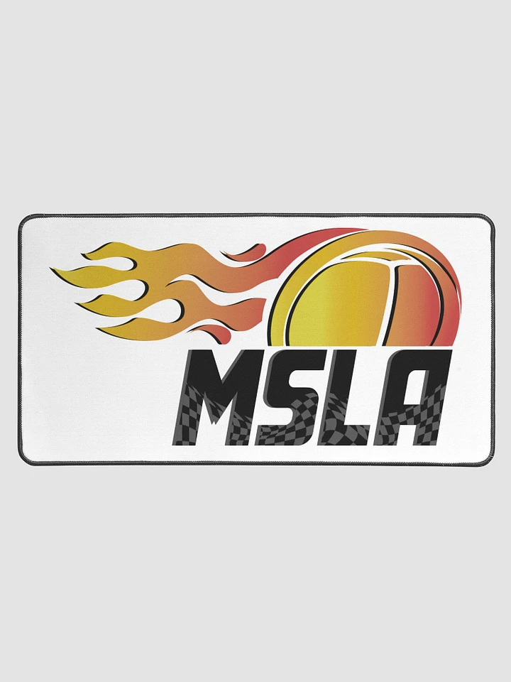 MSLA Logo Desk Mat - White 15.5