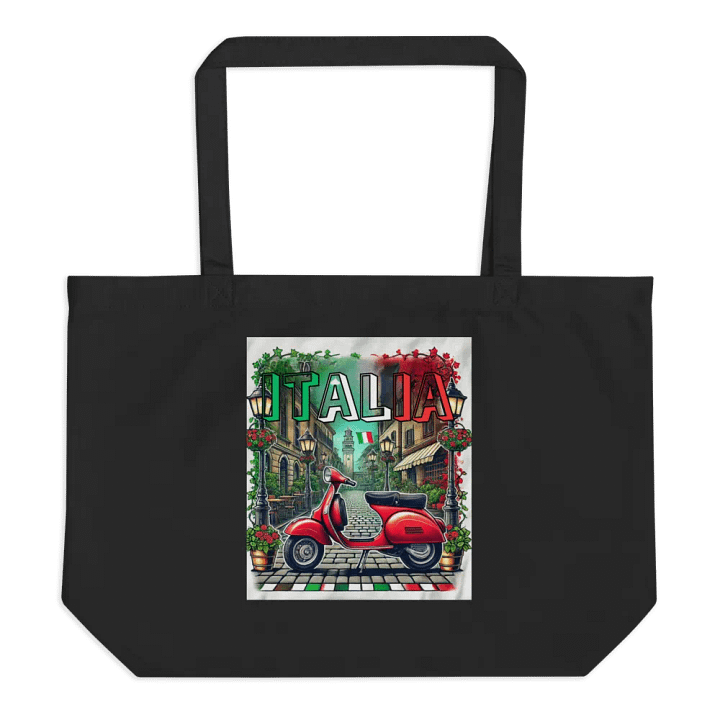 Italia Eco Tote - Italian Themed Merch product image (1)