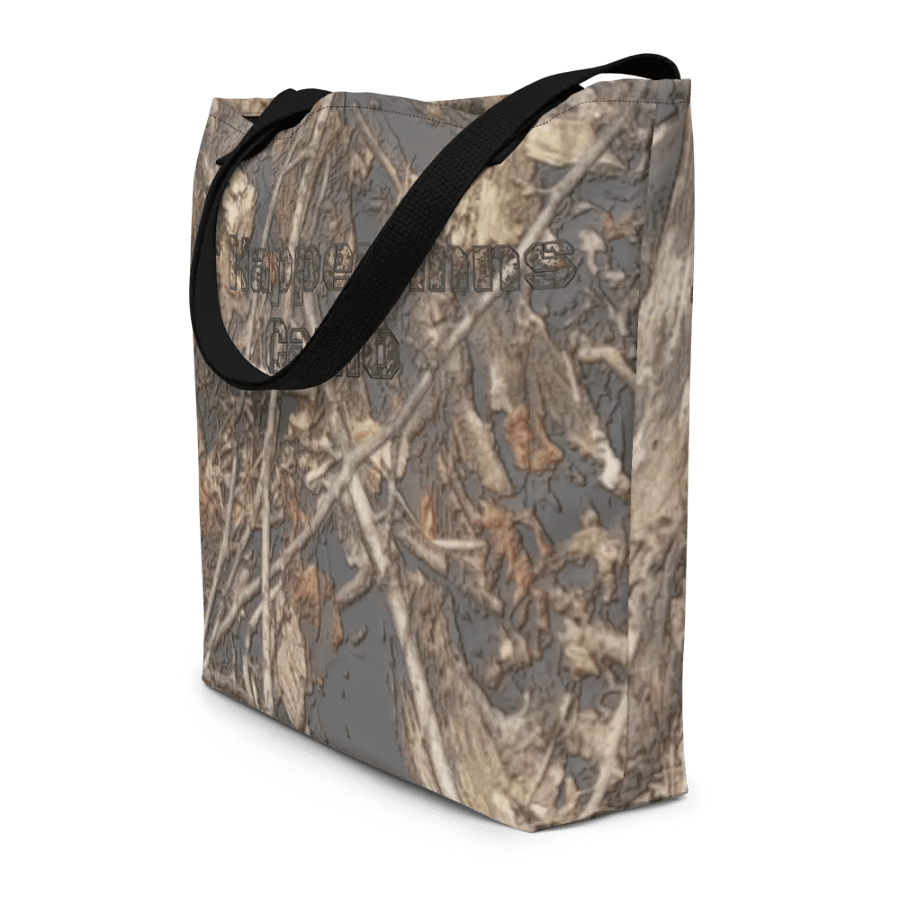 Large Tote Bag w/ Pocket - Dead Split - It Happennnns Camo product image (8)