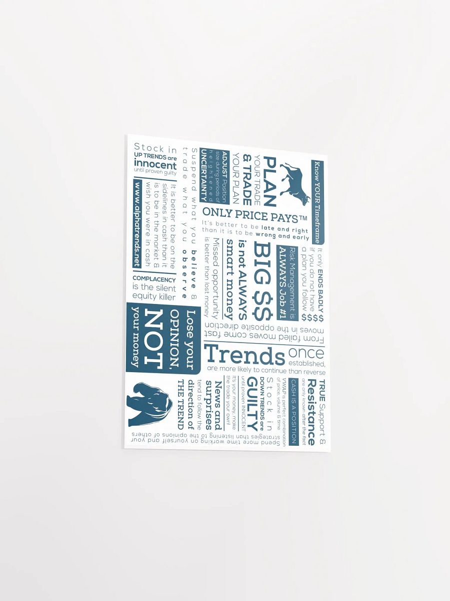 Brian's Market Mottos Poster (Original) product image (3)