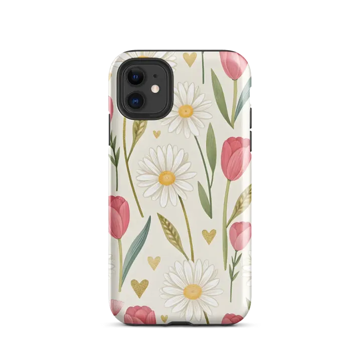 Daisy and Tulip Garden Tough iPhone® Case product image (24)