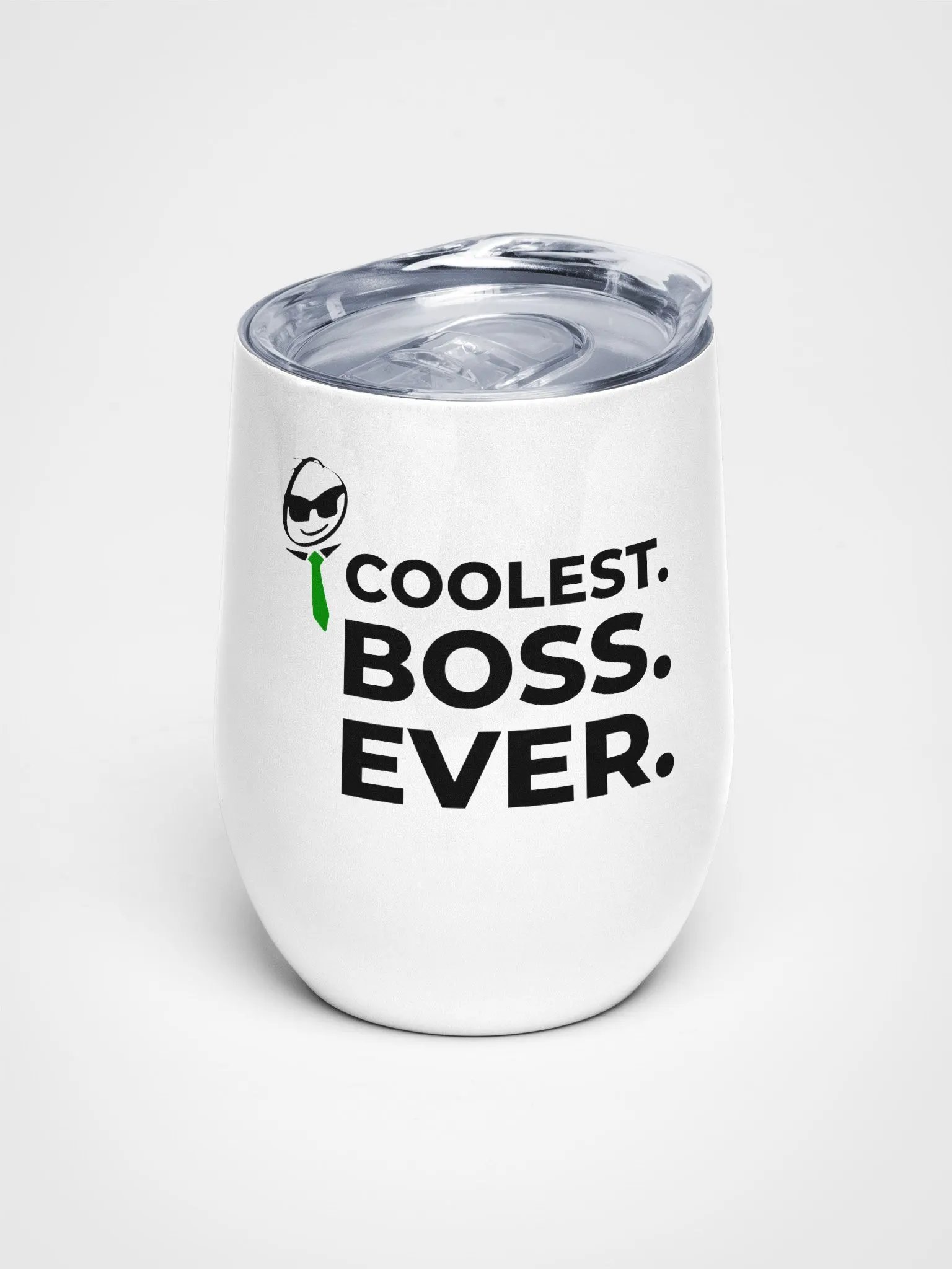 Insulated Wine Tumbler – Coolest Boss Ever | Luxe, Spill-Proof & Leadership-Ready product image (6)