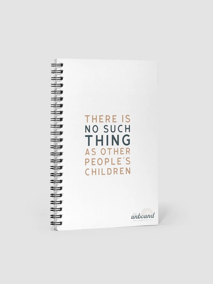 Notebook // There is No Such Thing as Other People's Children product image (1)