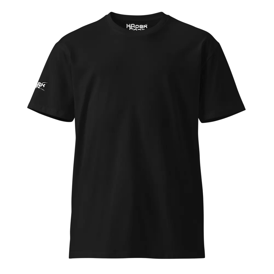 Unisex Premium T-Shirt - Print Embroidered - White HApex Gear White Logo product image (11)