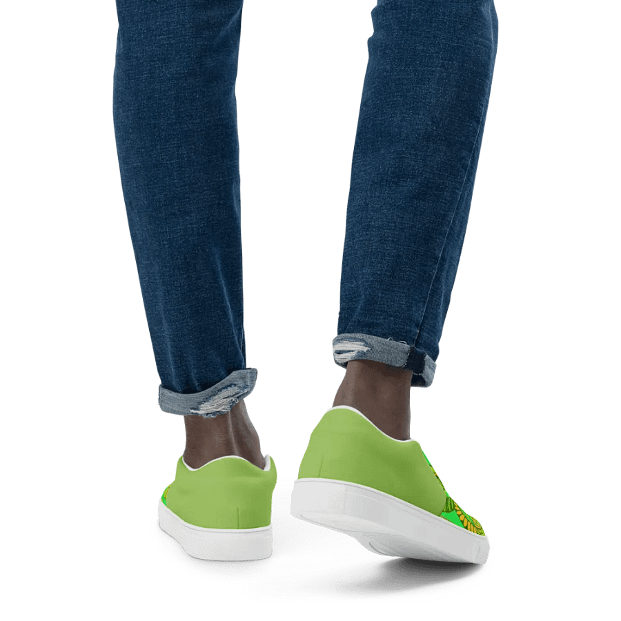 Green Envy Men's Canvas Slip On Shoes product image (3)