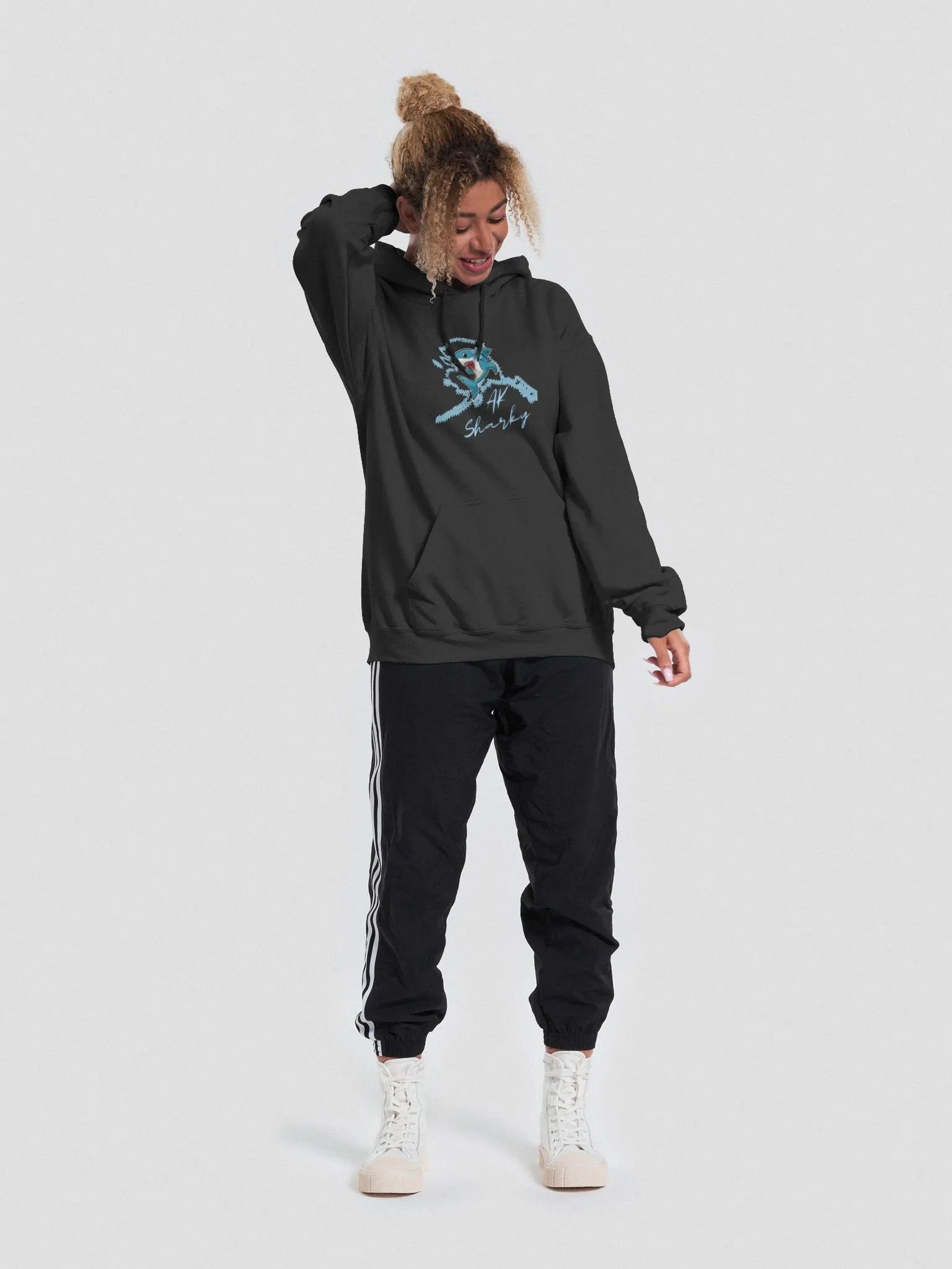 AKSharky Forget-Me-Not Alaska Gildan Classic Hoodie product image (47)