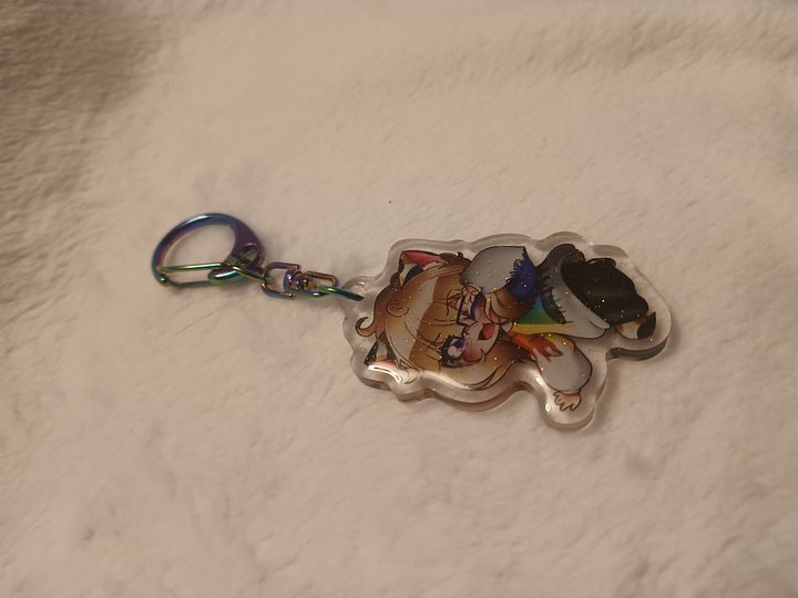 Acrylic KittenMomma Keychain product image (2)