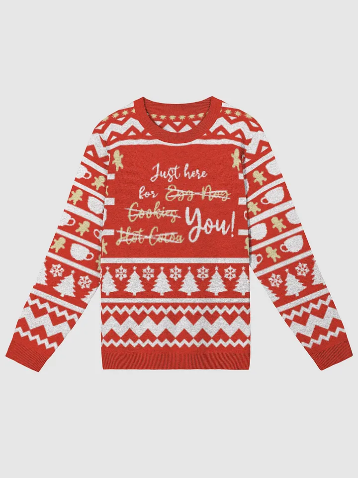 Ugly Sweater Gone Red Here Just For You! product image (1)