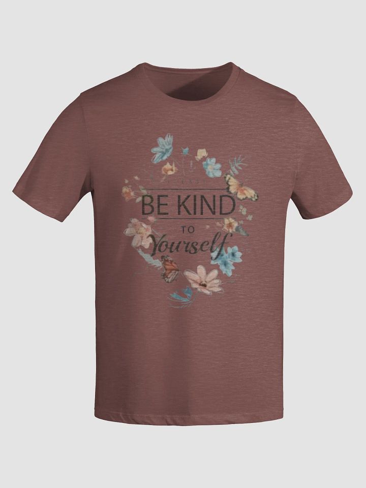Women's Supersoft Relaxed-fit T-Shirt Be Kind Flowers product image (1)