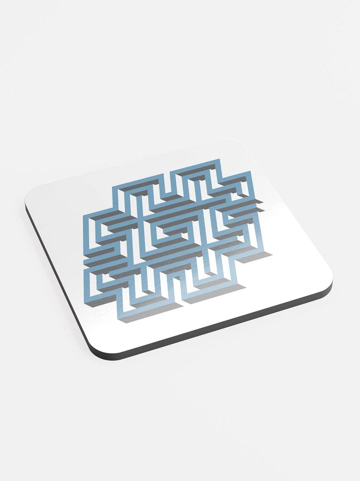 Hashtag Maze Cork Coaster product image (2)