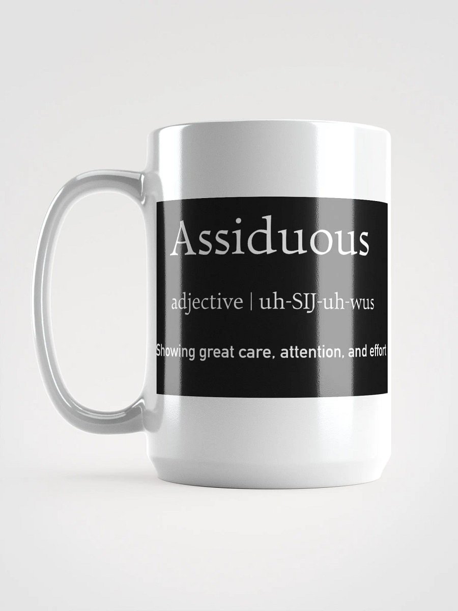 ASSIDUOUS ZA South African Flag White Glossy Mug product image (6)