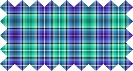 Bright Green and Purple Plaid (CO15)