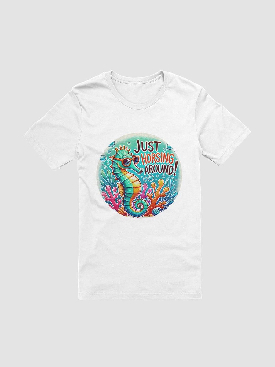Just Horsing Around (Bella+Canvas Supersoft T-Shirt) product image (1)