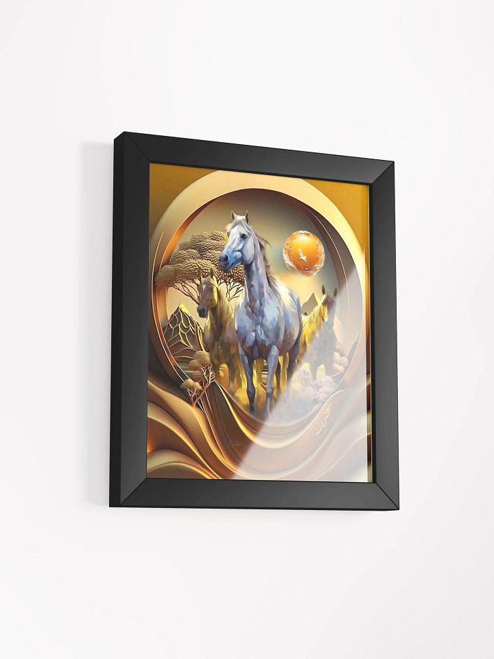 Vibrant Ayous Wood Framed Matte Poster product image (11)