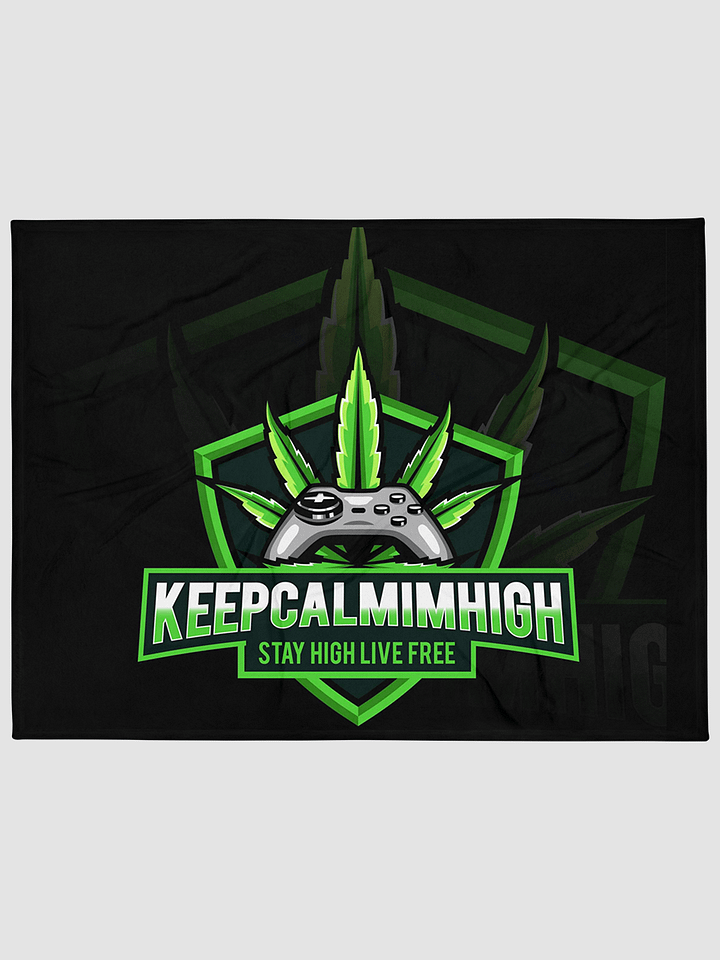 [keepcalmimhigh] Throw Blanket product image (1)