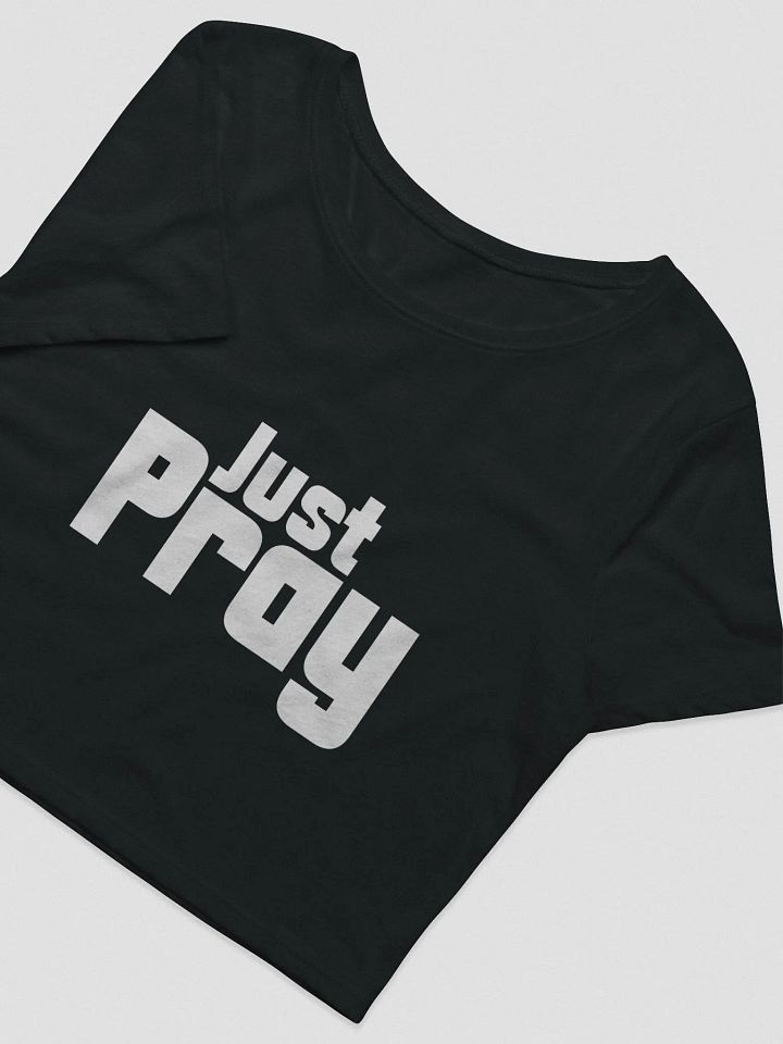 Women's Crop Top - Just Pray product image (3)
