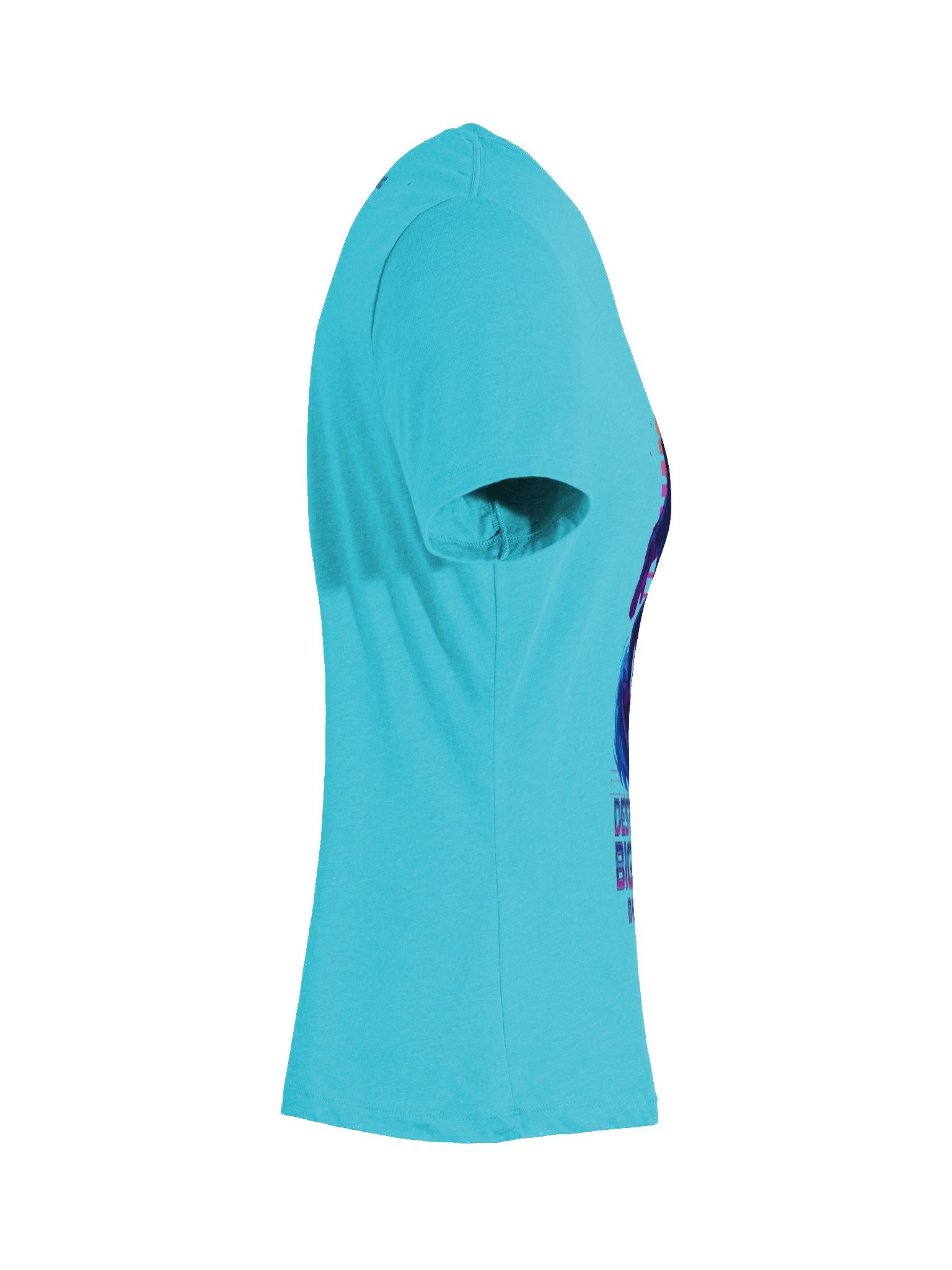 Destination Bigfoot Bronco Synthwave Bella+Canvas Women's Relaxed V-Neck T-Shirt (Multiple Colors Available) product image (77)