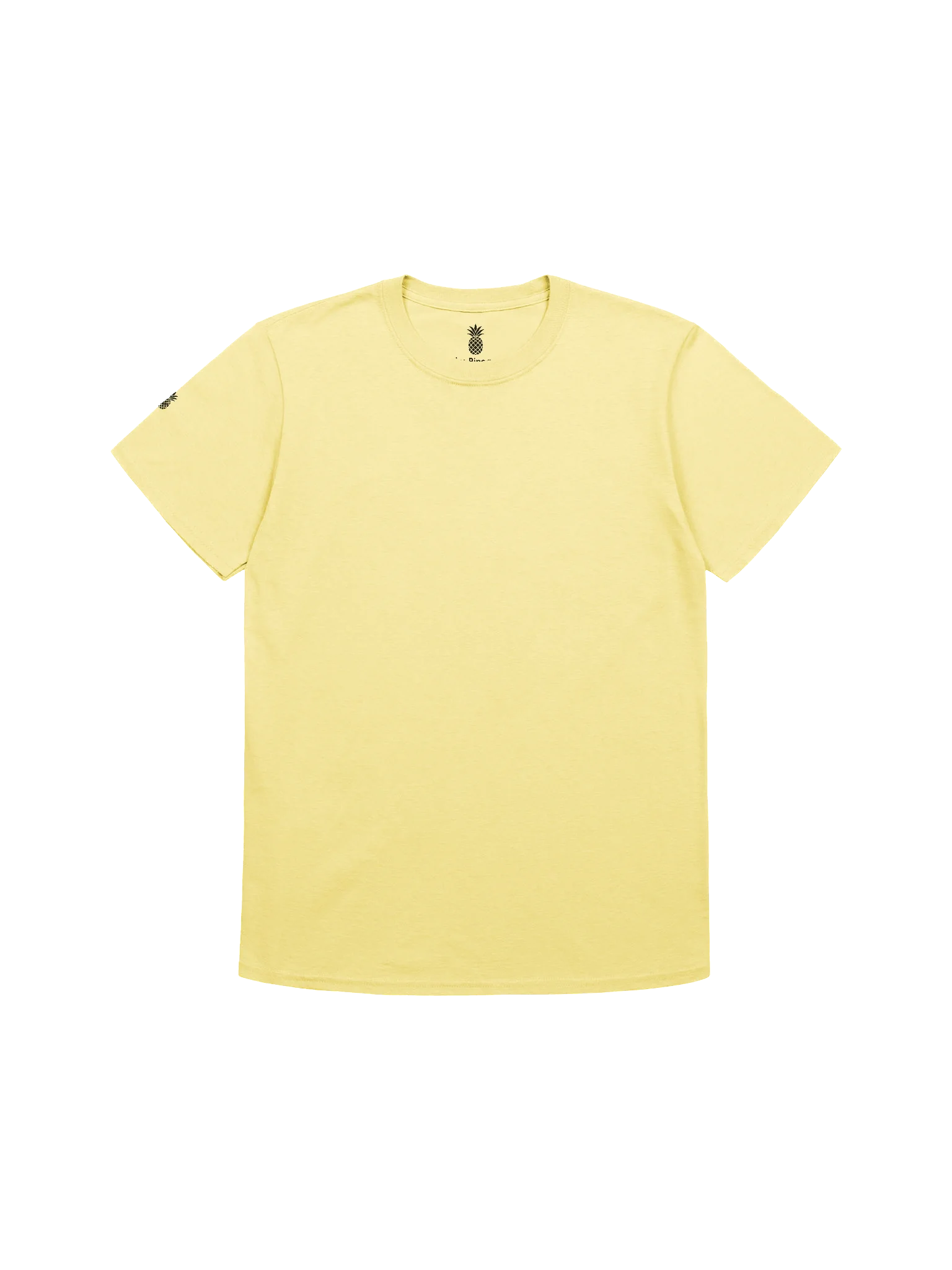 Relaxed Fit Lightweight Lucky Pineapple® Minimalist Sleeve Solid Color Unisex T-Shirt (White & Light Colors) product image (85)