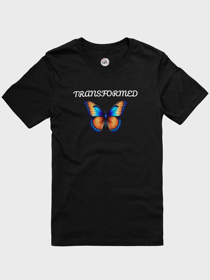 Transformed Butterfly T-Shirt (Black) product image (1)