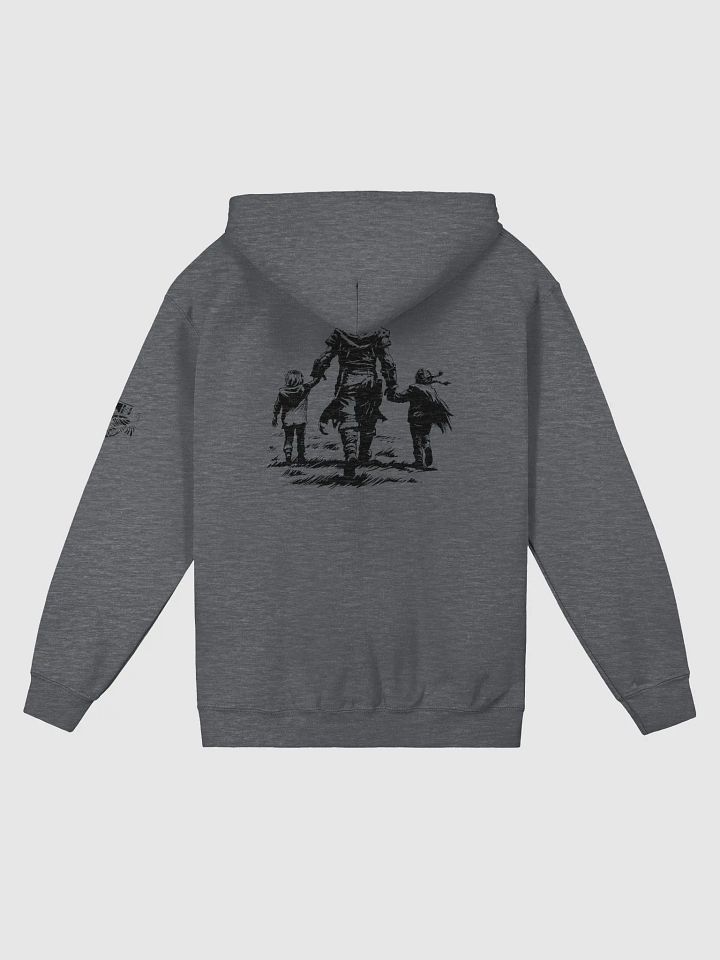 Viking Father w/ Children (Zip-up Sweater) product image (1)