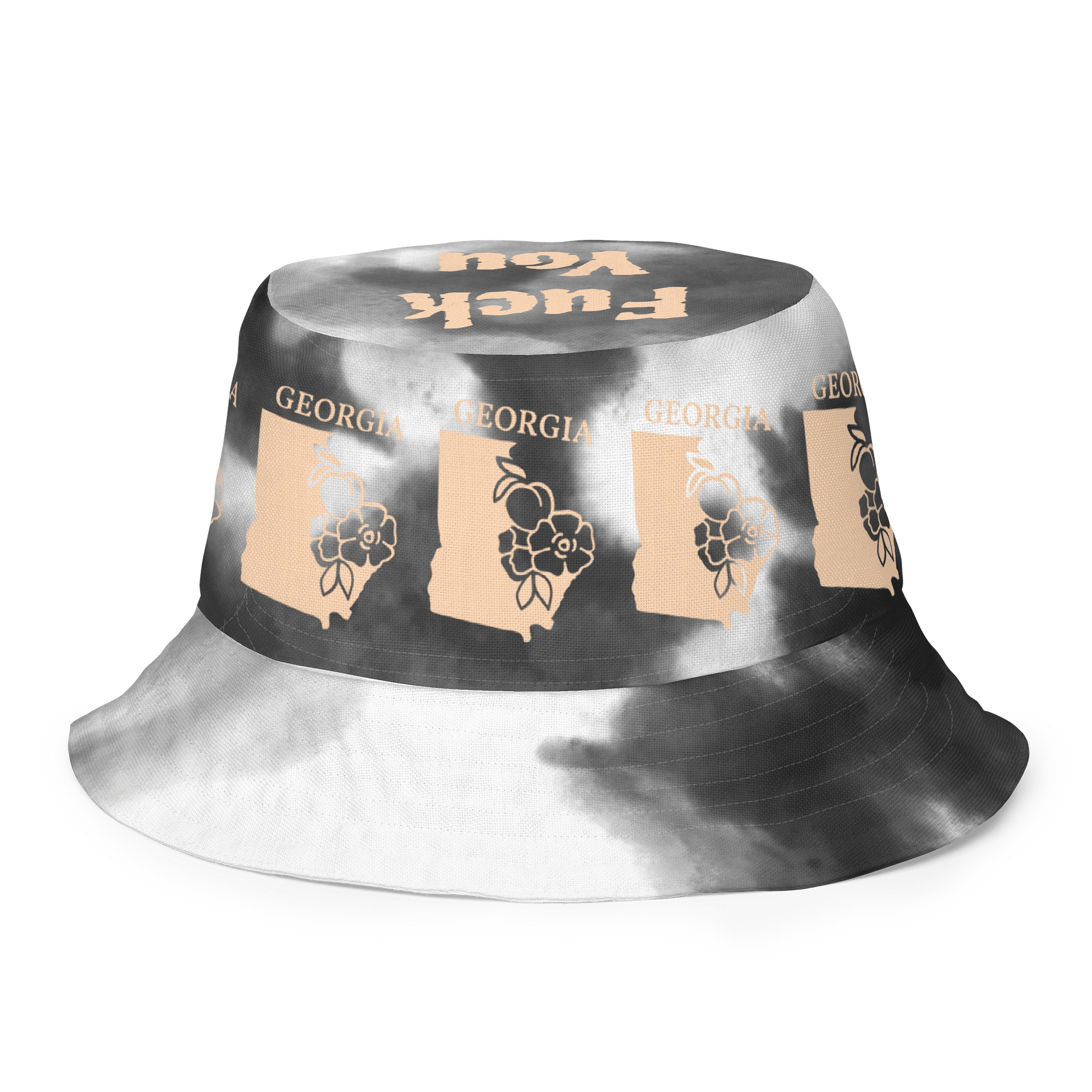 Smoke & Shadows FU Reversible Bucket Hat product image (7)