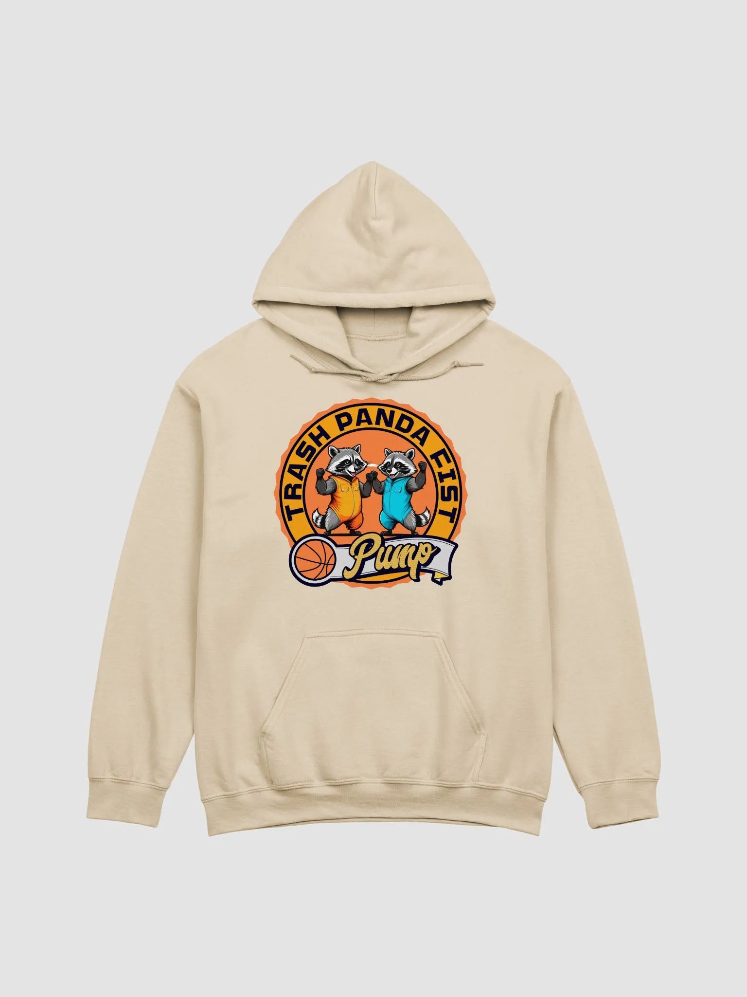Trash Panda Fist Pump Basketball Hoodie product image (28)